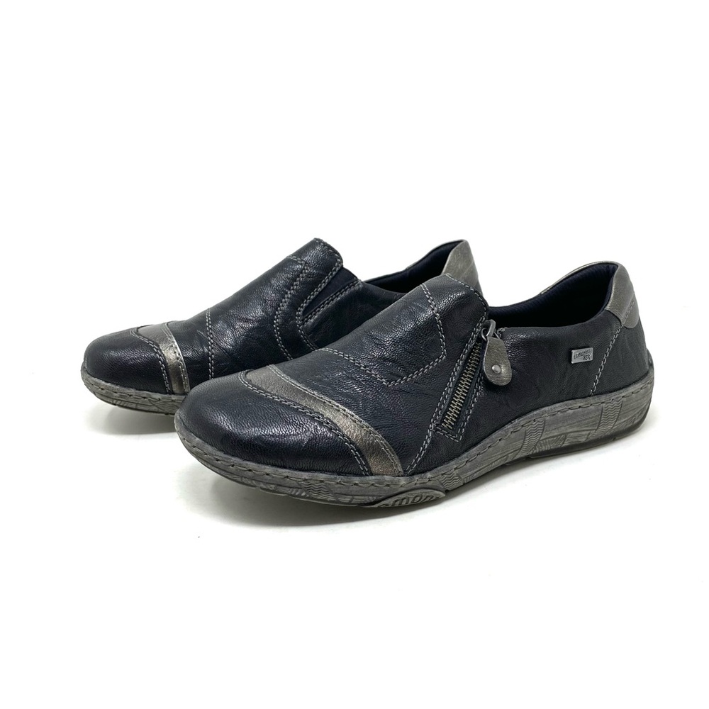 Remonte D3809-02 Schwarz (Black) Kombi Women’s Loafers - Picture 3 of 8